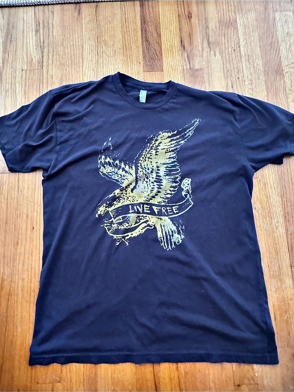 American Apparel Graphic Eagle Tee Black XL